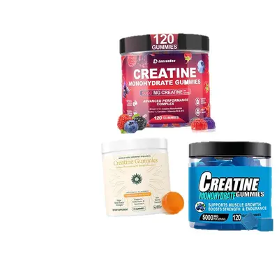 跨境现货一水肌酸软糖Creatine Monohydrate Gummies健身肌酸