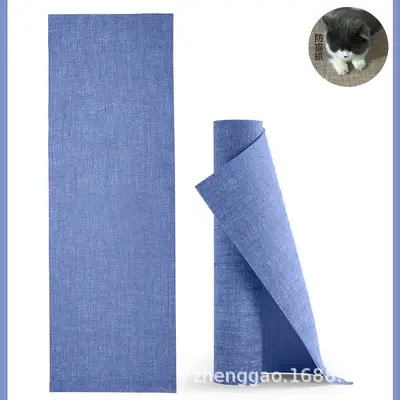 PVC keten yoga matı, kaymaz, terletmeyen, ses yalıtımlı - 8