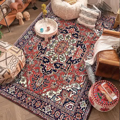 Patterned Living Room Rug, for Bedroom and Hotel Use - 7