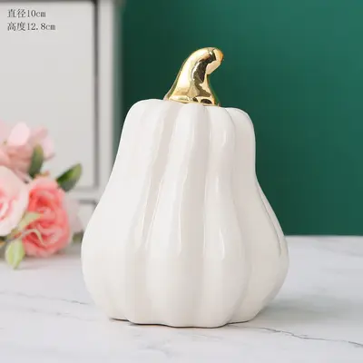 Ceramic Gourd Ornament for Bedroom and Living Room Handicraft Decoration - 12