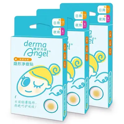 Hufen Angel Invisible Acne Patch, Non-Cakey Blemish Cover - 5