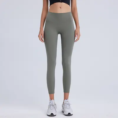 Леггинсы для йоги дышащие, одежда для йоги, спортивные брюки Peach Tight, облегающие штаны с эффектом Nude Feel, брюки Shark для женщин, для бега, одежда больших размеров - 9