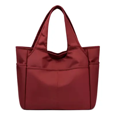 Large-Capacity Oxford Cloth Women's Shoulder Bag with Multiple Pockets - 7
