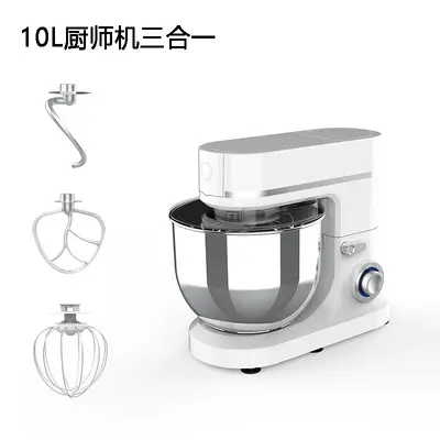 3-in-1 chef machine 6L-10L capacity dough kneader and cream mixer - 13