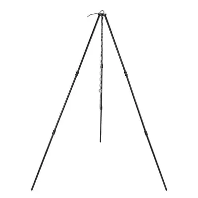 Three-Section Aluminum Alloy Camping Tripod with Hanging Pot Hook