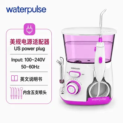 Amazon sınır ötesi Waterpulse diş durulama cihazı, ev tipi elektrikli diş ipi, diş temizliği - 11
