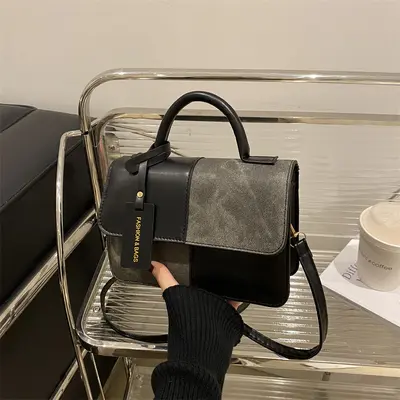 Damen-Mini-Handtasche und Schultertasche, Pendlermodell - 4