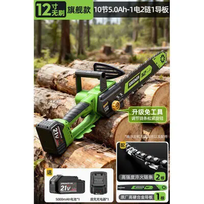 Lvlin Rechargeable Electric Chainsaw High-Capacity Lithium Battery - 7
