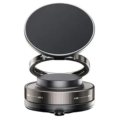 Vacuum Magnetic Car Phone Holder for Desktop and Center Console Navigation