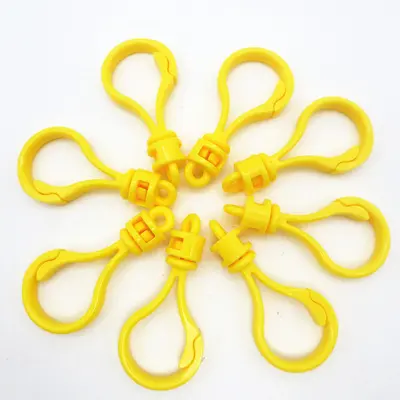 Rotating Bulb Buckle Doll Hook, Plastic Question Mark Hook