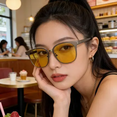 Night Vision Sunglasses with UV Protection, Day and Night Use - 4