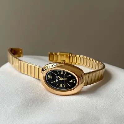 Damenuhr, klassischer Stil, elegante Luxus-Vintage, modisch - 10