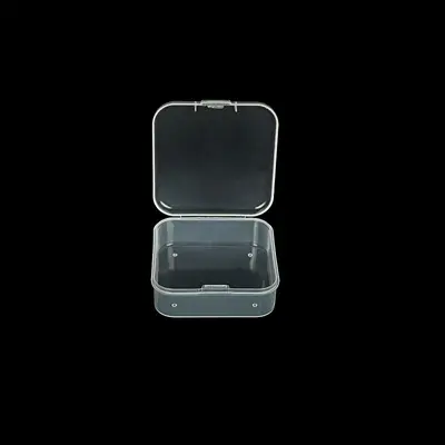 Transparent 5.5 square storage box, dustproof