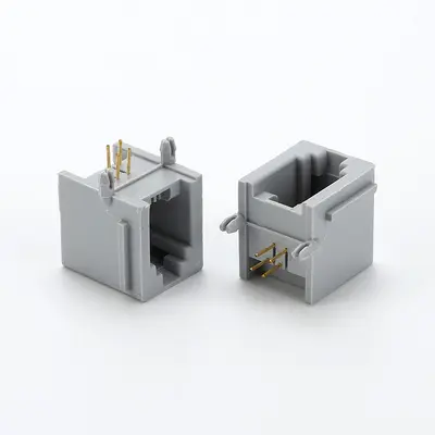 55-01 55A RJ45 4P4C Network Connector PCB Socket
