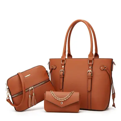 Women's Single-Shoulder Handbag, Three-Piece Set, Mother-and-Child Bag - 2