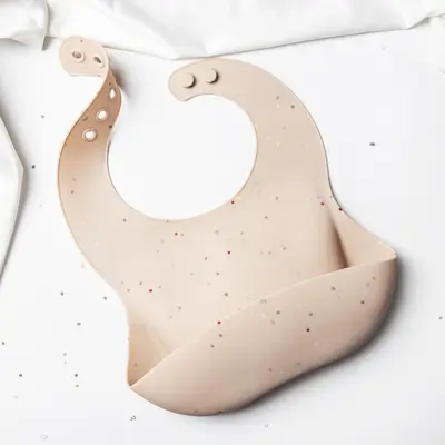 INS-Stil Kinder-Silikonlatz Baby-Fütterungslatz 3D wasserdichter Latz waschbar Speicheltuch - 13