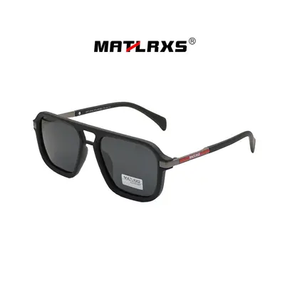 Men's Polarized UV400 Retro Double-Bridge Driving Sunglasses Model 1642 - 3