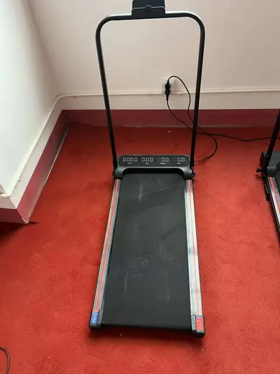 Katlanabilir Elektrikli Koşu Bandı, Sessiz Mini Ev Tipi Fitness Ekipmanı - 9