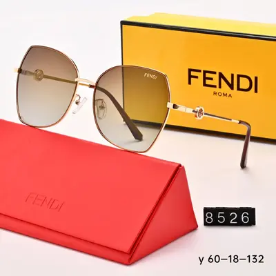 Polarized Large Frame Metal Retro Sunglasses for Women - 4