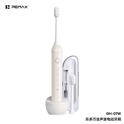 Remax Four-Speed Sonic Electric Toothbrush Deep Cleaning Whitening Ultra-Soft Bristle Brush Head Long Battery Life Household Rechargeable Toothbrush