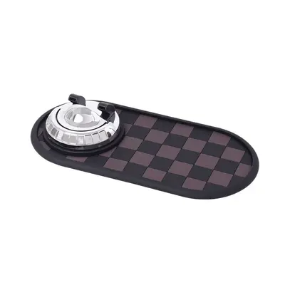 Car Anti-Slip Dashboard Mat with Phone Navigation Holder and Air Freshener Slot - 8