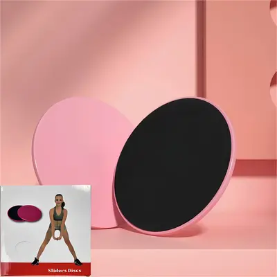 Sürgülü disk fitness ev yoga Pilates dağcılık koşu sürgülü mat çekirdek eğitimi sürgülü disk karın kası sürgülü tahta zayıflama bacaklar - 13