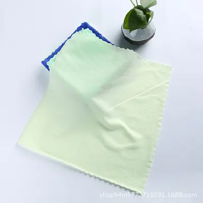 Faser-Geschenkhandtuch 25x25 cm, Werbegeschenk - 4