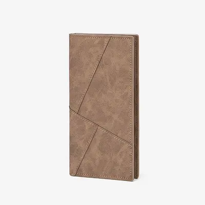 Leichte Luxus-Herrenbrieftasche, lang, Retro, multifunktional - 6