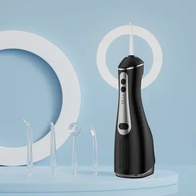 Electric Water Flosser, Handheld, High-Capacity, Tartar Remover for Home Use - 7