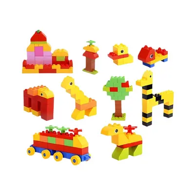 LEGO Compatible Building Blocks Ball Track Slide Set Children's Toy - 6