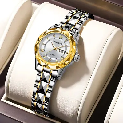 Men's Waterproof Luminous Dual Calendar Fashion Watch for Men and Women, TikTok Amazon Foreign Trade Cross-border Watch