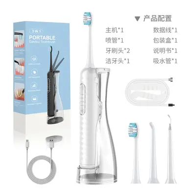 2 in 1 su tüpü ve sonik diş fırçası, manyetik - 8