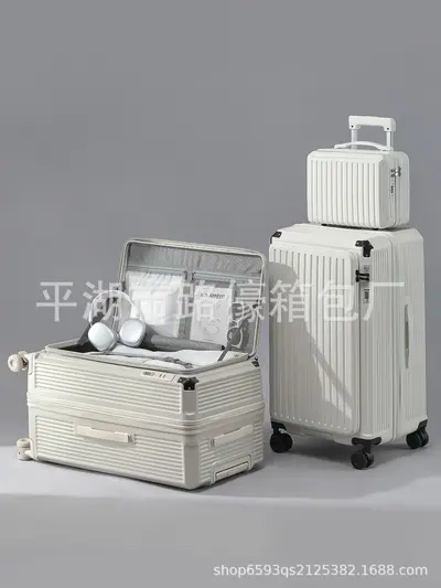 新款一九侧开行李箱女大容量出口旅行箱男拉杆皮箱子源头工厂批发