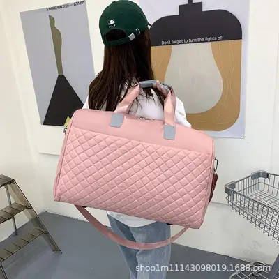 时尚旅行包女包手提包女士单肩包斜挎包短途旅游运动健身包潮批发 - 5