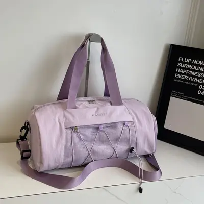 Dry-wet separation sports bag, yoga and travel, large capacity