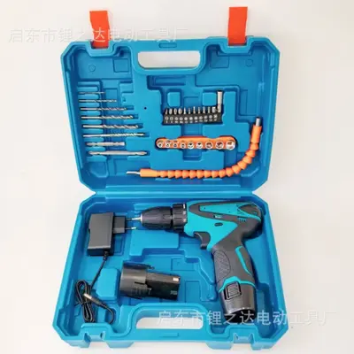 12V lithium cordless drill with multifunctional electric screwdriver set - 3