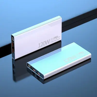 3C certified 120W super fast charging 20000 mAh large capacity portable charger mobile phone portable powerbank wholesale - 7