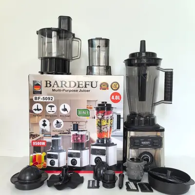 跨境4L8in1blender多功能家用破壁机大容量搅拌机绞肉搅拌榨汁机