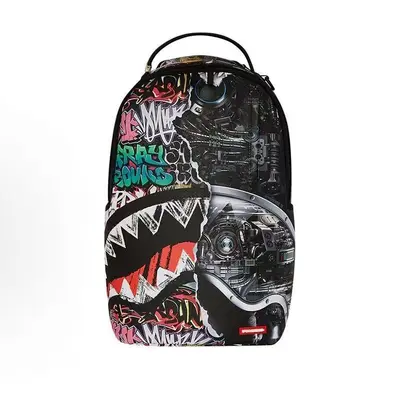 SG Shark Design Funny Backpack, Large Capacity Travel and Student School Bag - 8