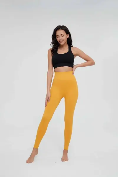 Women's Seamless Yoga Pants with Peach Butt Lift, Sports Leggings - 9
