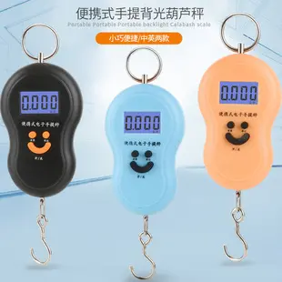 Mini electronic hanging scale 50kg portable luggage weighing