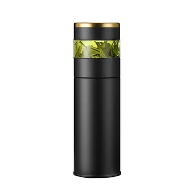 316 Stainless Steel Insulated Water Bottle with Tea Infuser, Men's Cup