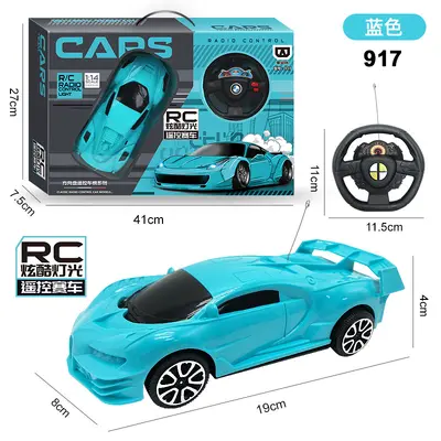 Kinder Ferngesteuertes elektrisches Rennauto mit Licht - 8