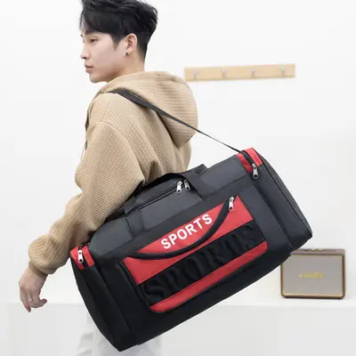 Foldable Travel Bag with Wet-Dry Compartment - 4