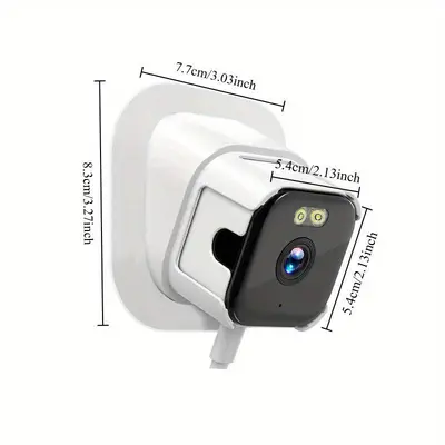 爆款2K窗户摄像头WiFi 5g双频黑光监控高清无线室内Window Camera - 7