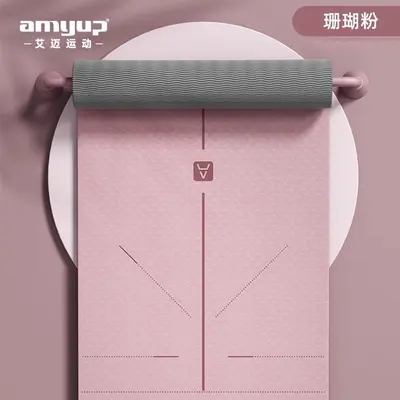 瑜伽垫家用加厚防滑适合初学者健身普拉提训练工厂批发定制耐磨款