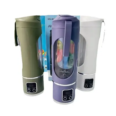 Neue Entsaftungsmaschine für den Hausgebrauch mit 12 Klingen Entsaftungsbecher Mixer tragbare Fruchtentsafter Outdoor multifunktionaler Becher Frischsaftpresse
