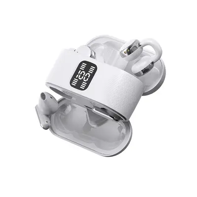 Bestseller Twin-Modell Paarkopfhörer Geräuschunterdrückung HiFi-Klang lange Akkulaufzeit Bluetooth Halbintra-Auraldesign Vier-Ohren-Funktion Zweier-in-Eins - 6