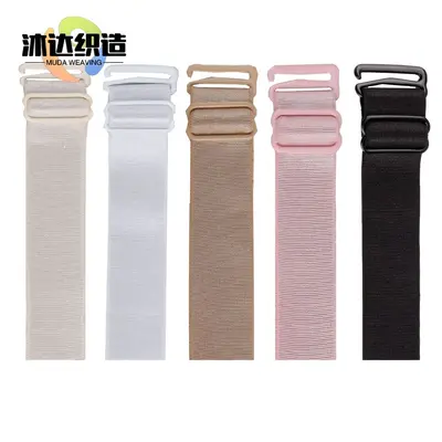 Adjustable Elastic Hat Band with Open-Top Buckle and Variable Size - 2