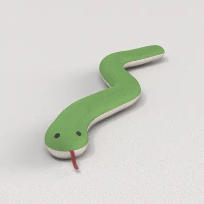 Realistic Snake Cat Teaser Toy - 6